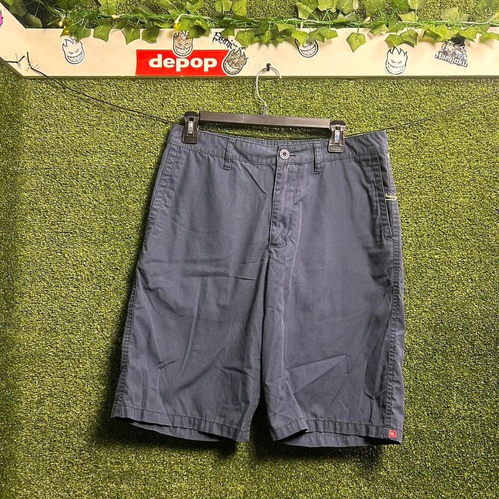 Quiksilver Men's Navy and Blue Shorts